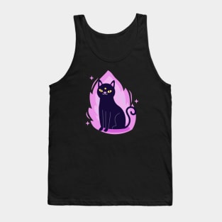 Magic black cat Tank Top